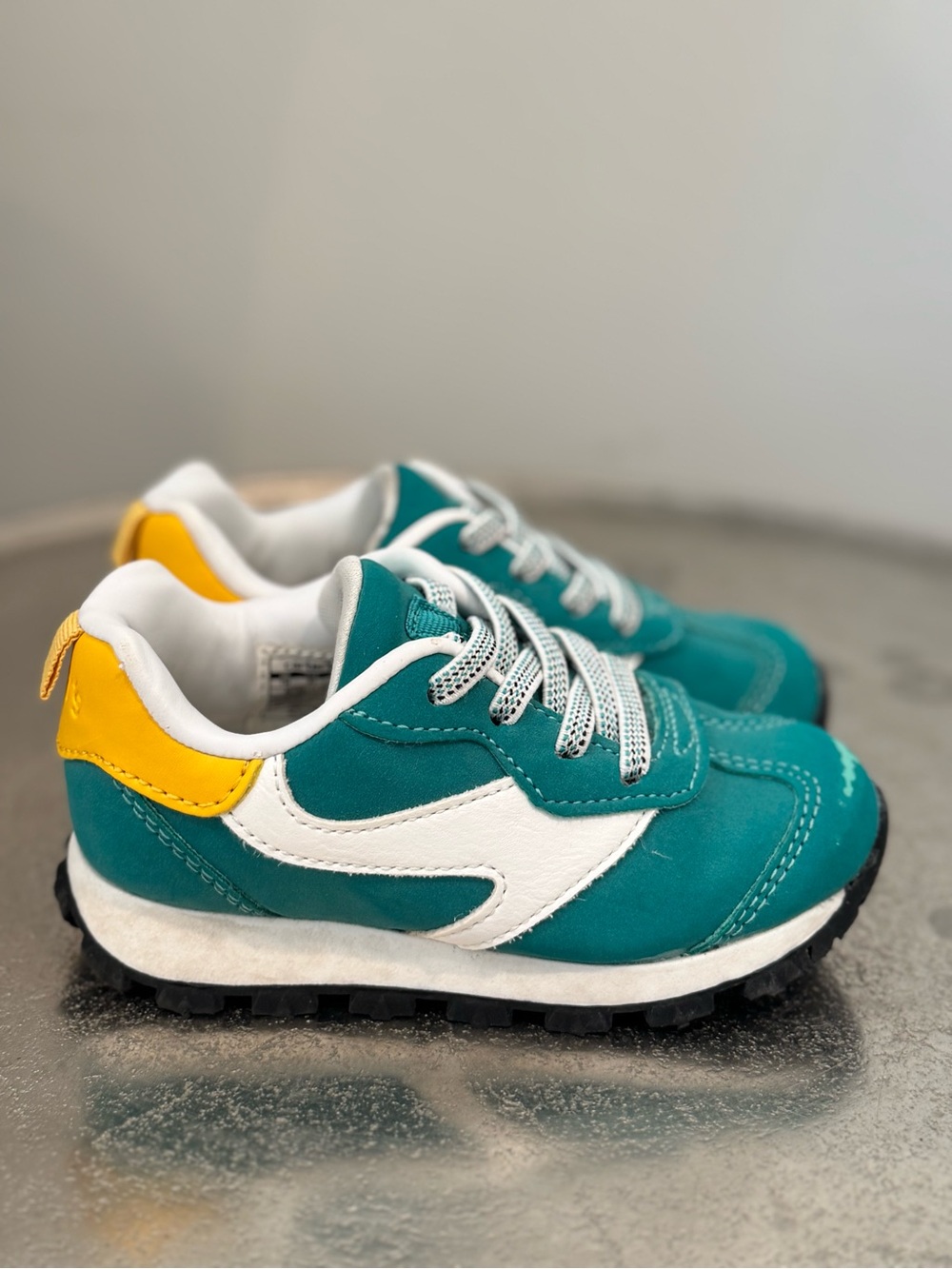 Carter's Teal & Yellow Toddler Sneakers